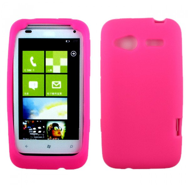 Wholesale HTC Rader Silicone (Pink)